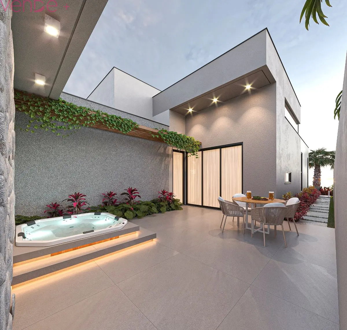 Casa térrea com 3 suítes e jacuzzi no Condomínio Vitality - foto 4