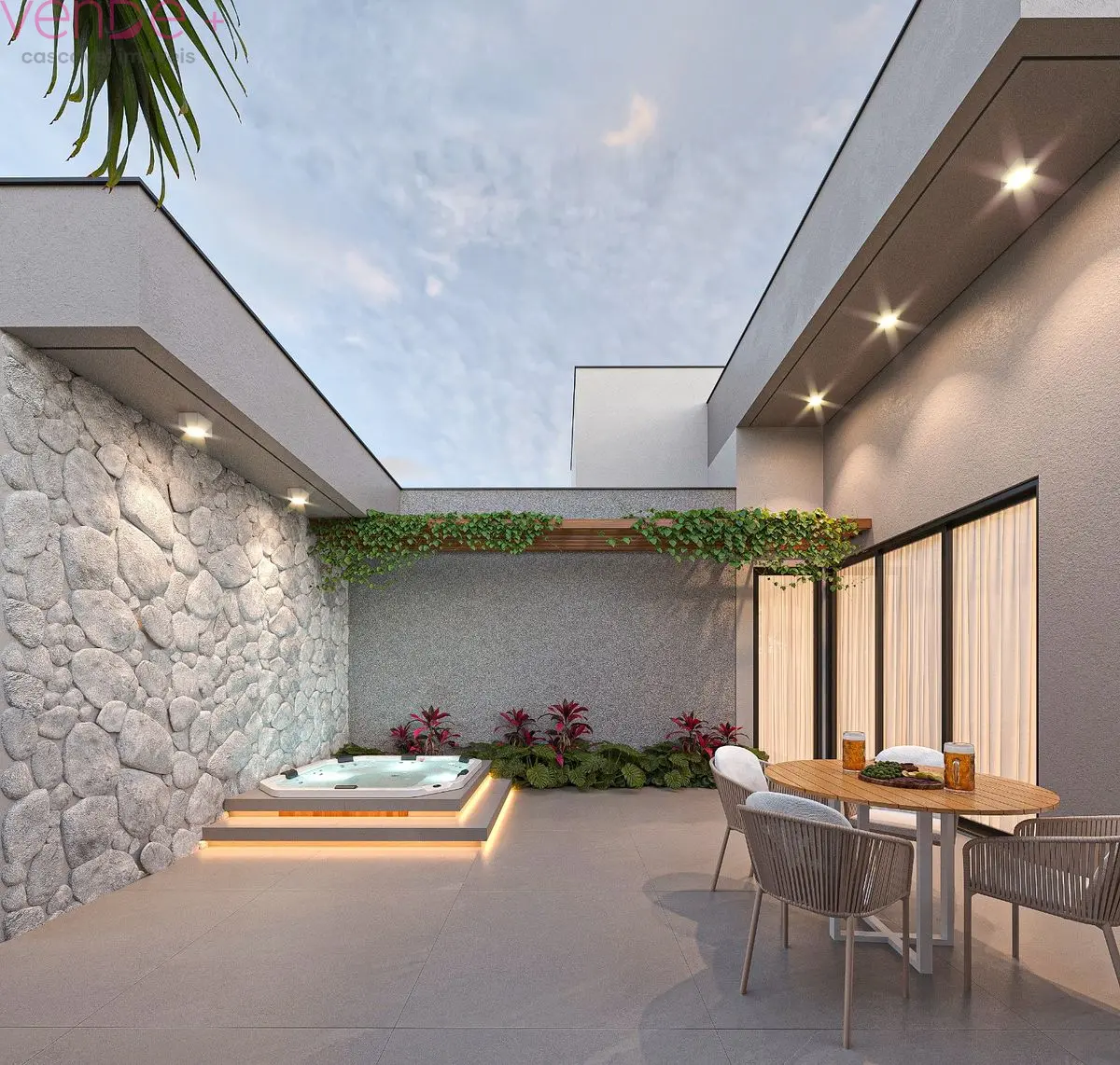 Casa térrea com 3 suítes e jacuzzi no Condomínio Vitality - foto 5