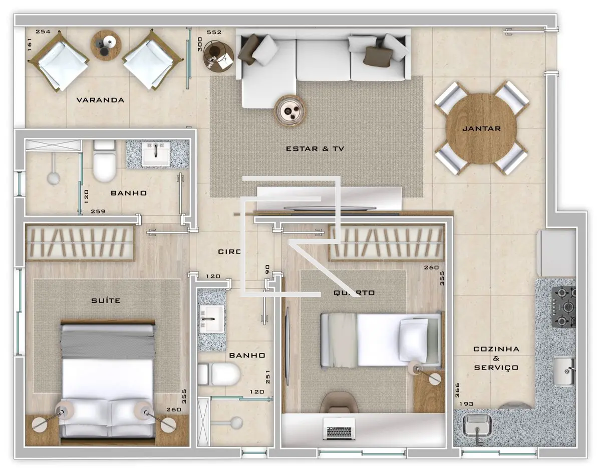 Apartamentos com varanda e lazer no rooftop no bairro Cidade Nova - foto 4