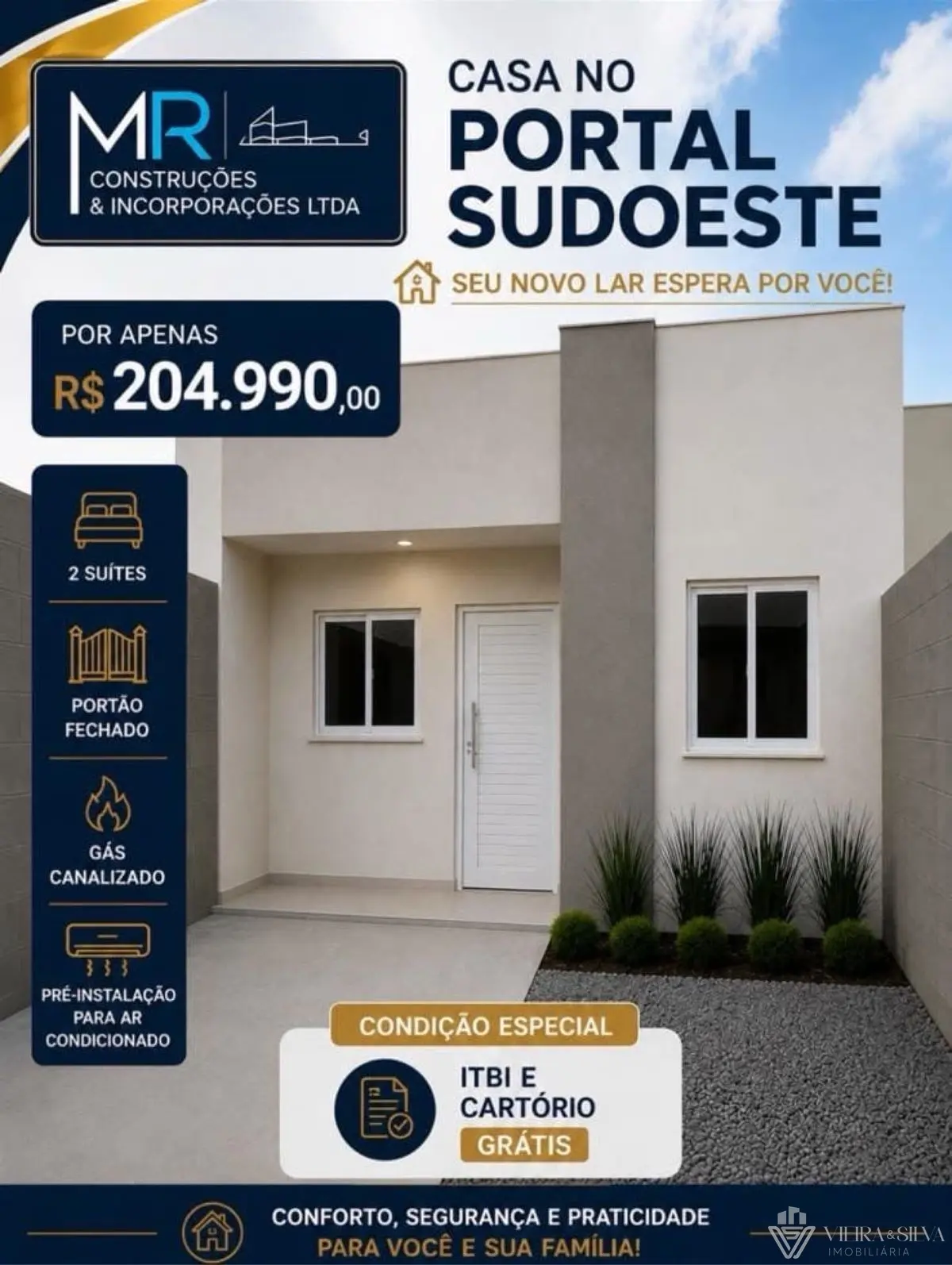 Casa à Venda no Portal Sudoeste, Campina Grande