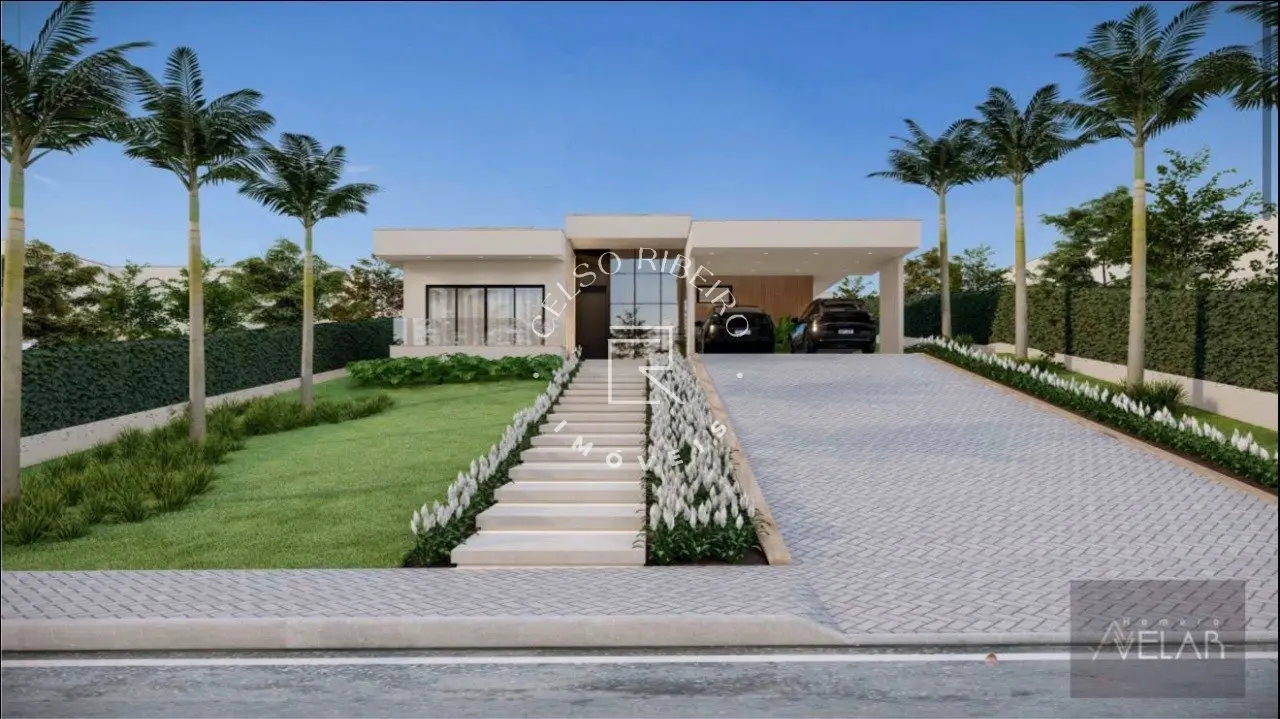 Casa de Alto Padrão em Condomínio Fechado - 240m² de Construção em Terreno de 1.000m²