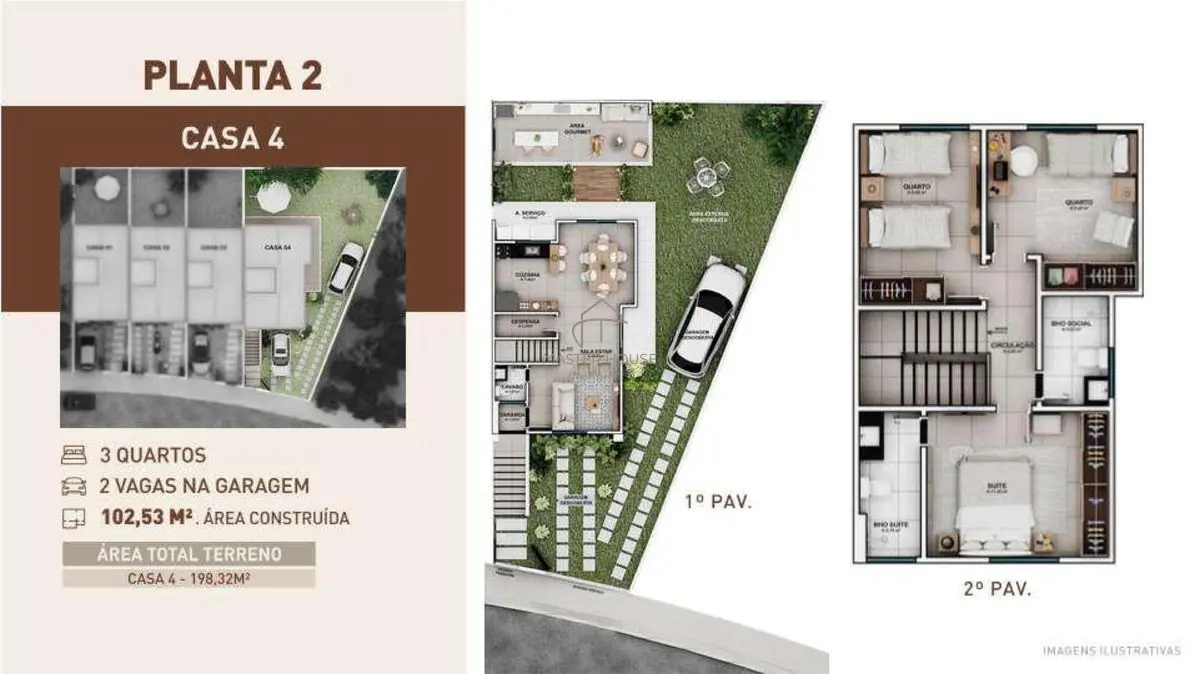 Aurora Santa Rosa  Um novo jeito de viver conforto, privacidade e praticidade em Barra Mansa. - Imagem 3