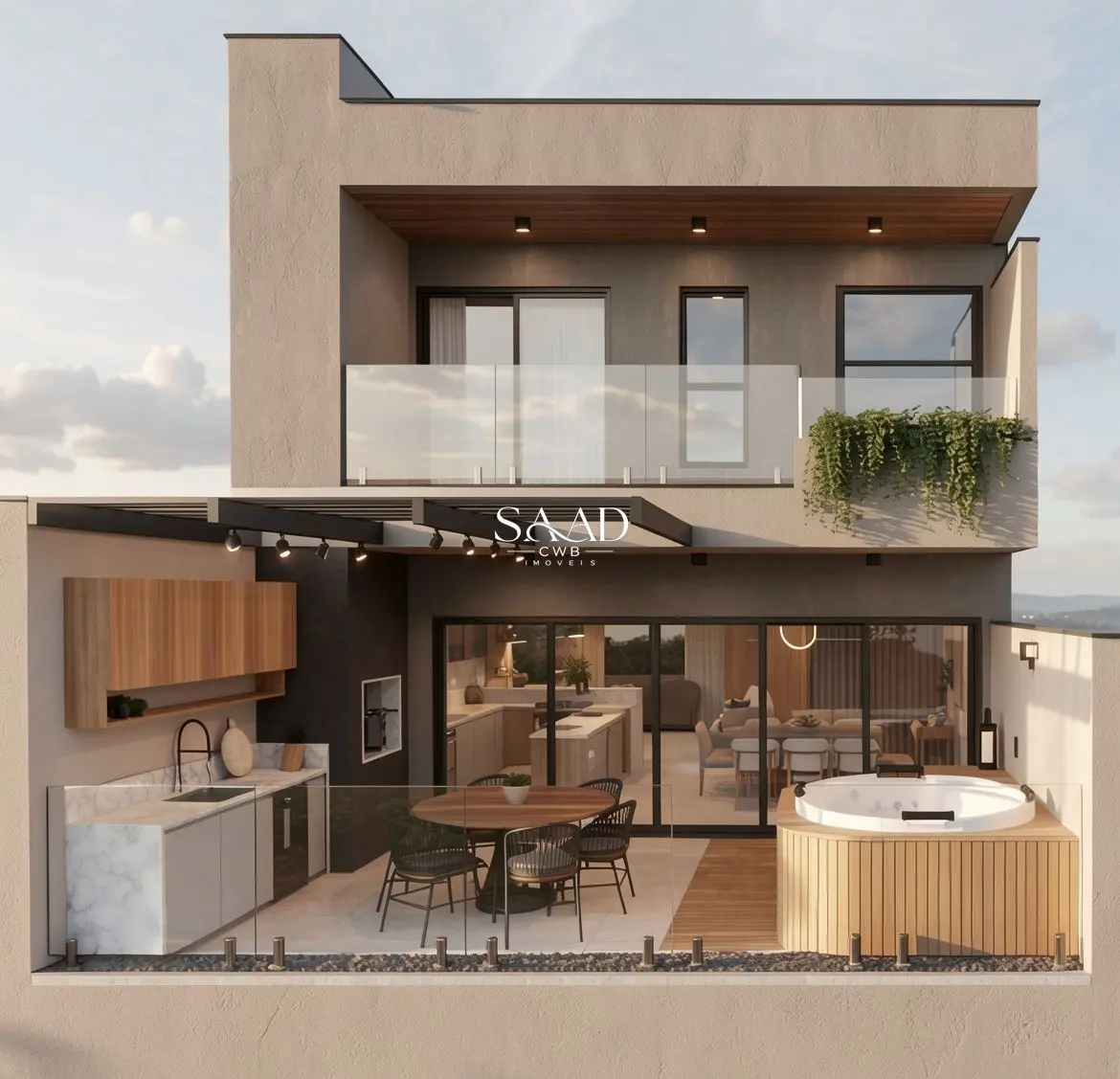 SOBRADO EM CONDOMINIO NO TANGUÁ -  ALTO PADRÃO - Imagem 2