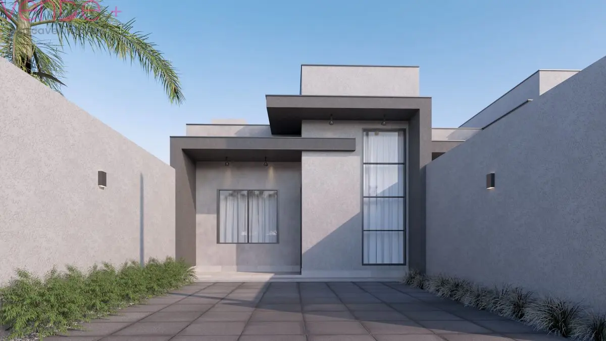 Casa na planta no Paraíso Tropical